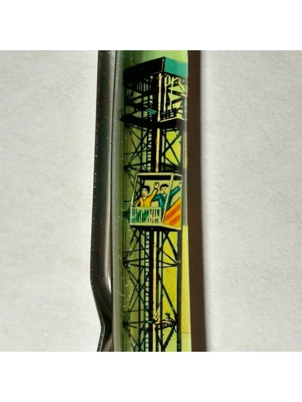 Six Flags Great Adventure Amusement Theme Park Free Fall Thrill Ride Vintage